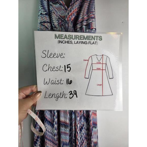 Women's Boho Halter Multicolor Mini Dress Size M - Picture 5 of 5